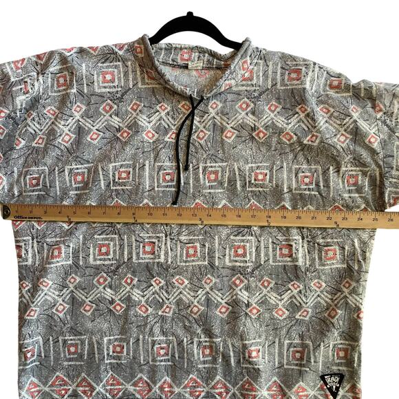Vintage Rad Baggs Totally 80's Vintage Men's Pattern Shirt Size Medium - Picture 6 of 7